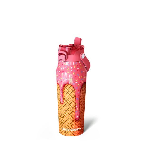 Bottle Buddy 24oz - Pink Ice Cream