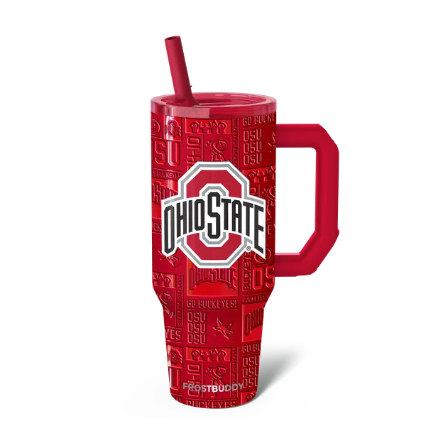 Thicc Buddy 40oz - Ohio State Buckeyes, Legacy — thicc40-ohiostate3dred