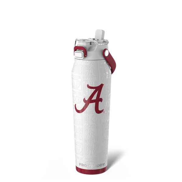 Bottle Buddy 32oz - Alabama Crimson Tide, Legacy — bottle32-alabama3dwhite
