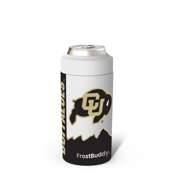 Universal Buddy, Colorado Buffaloes, Gameday — c-c-white-ncaa-colorado-stripe-uni
