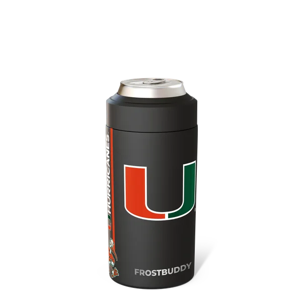 Universal Buddy, Miami Hurricanes, Gameday — c-c-black-ncaa-miami-stripe-uni