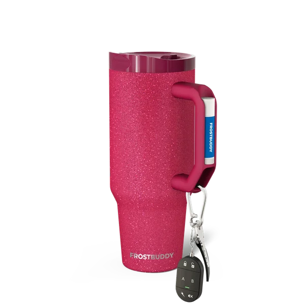Thicc Buddy 40oz - Winterberry Glitz
