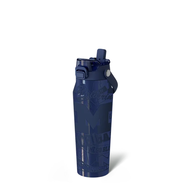 Bottle Buddy 24oz, Michigan Wolverines, Color Rush