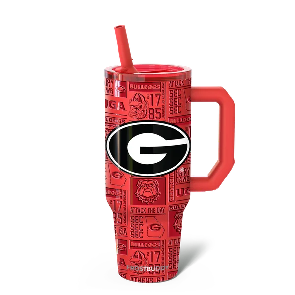 Thicc Buddy 40oz, Georgia Bulldogs, Legacy — thicc40-georgia3dred
